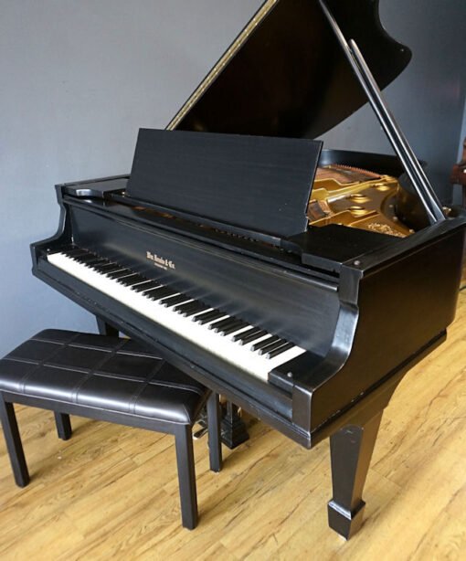 Wm. Knabe Baby Grand Piano 6' 4'' Ebony Black - Image 8