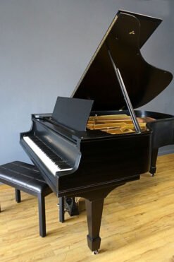 W.M. Knabe Grand Piano Ebony Side