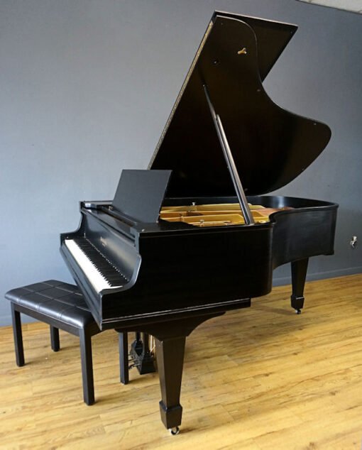 Wm. Knabe Baby Grand Piano 6' 4'' Ebony Black - Image 4