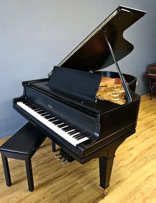 Baldwin Baby Grand Piano Ebony Black, Model L, Free Delivery/Setup