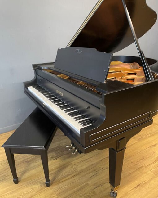 Baby Grand Piano Ebony Black By Baldwin, Matching Bench $3,995. - Image 2