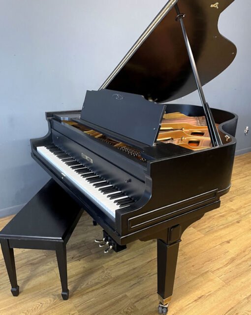 Baby Grand Piano Ebony Black By Baldwin, Matching Bench $3,995. - Image 4
