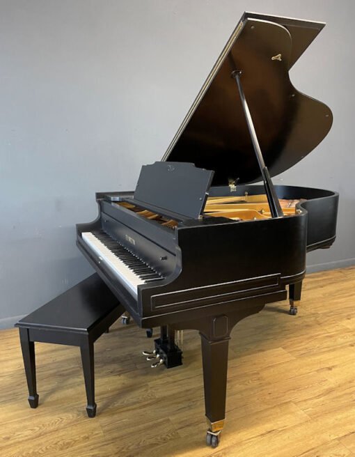 Baby Grand Piano Ebony Black By Baldwin, Matching Bench $3,995. - Image 3