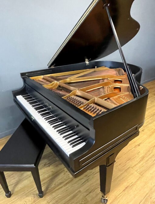 Baby Grand Piano Ebony Black By Baldwin, Matching Bench $3,995. - Image 5