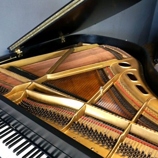 Kohler & Campbell Baby Grand Piano Ebony Black Matching Bench - Image 8