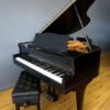 Kohler & Campbell Baby Grand Piano Ebony Black Matching Bench