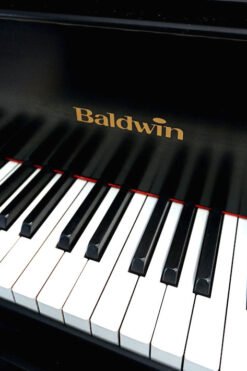 Baldwin M Grand Piano Black Logo