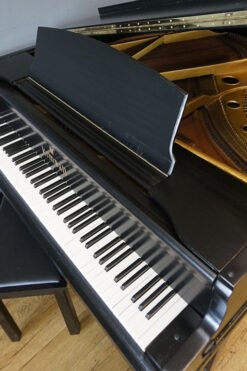 Elegant WW Kimball Baby Grand Piano Above