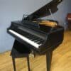 Kimball Baby Grand Piano Ebony Black, New Matching Bench
