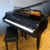 Kimball Petite Baby Grand Piano Ebony Black $2,995. ($300. downpayment/deposit)