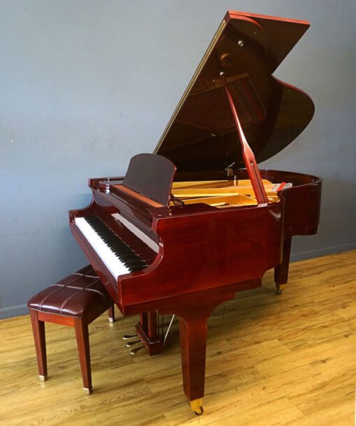 DH Baldwin Baby Grand Piano Model C172 Polished Mahogany - Image 7