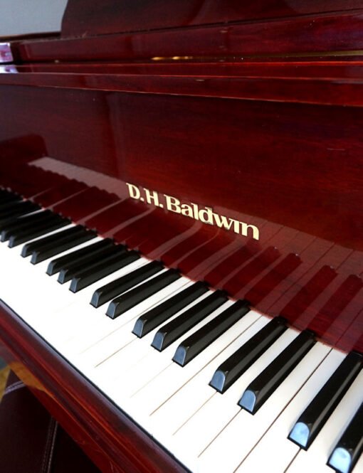DH Baldwin Baby Grand Piano Model C172 Polished Mahogany - Image 2