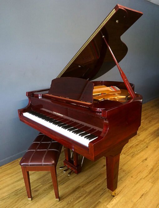 DH Baldwin Baby Grand Piano Model C172 Polished Mahogany