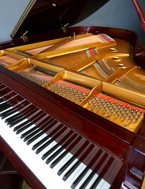 DH Baldwin Baby Grand Piano Model C172 Polished Mahogany - Image 9