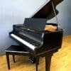 Wurlitzer Baby Grand Piano Ebony Black, Matching Bench