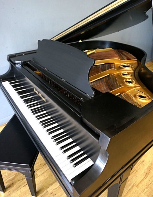 Mason Hamlin Model B Baby Grand Piano Ebony Black - Image 3