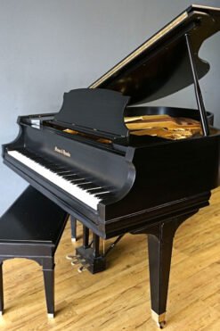 Mason Hamlin Model B Baby Grand Piano Ebony Black