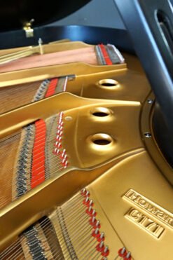 Howard Baldwin C171 Baby Grand Piano Ebony Black Plate Decal