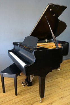 Howard Baldwin C171 Baby Grand Piano Ebony Room