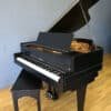 Stieff Baby Grand Piano Ebony Black, Matching Bench