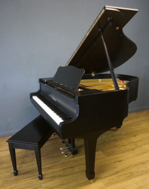 Yamaha Model G1 Baby Grand Piano Ebony Black - Image 4