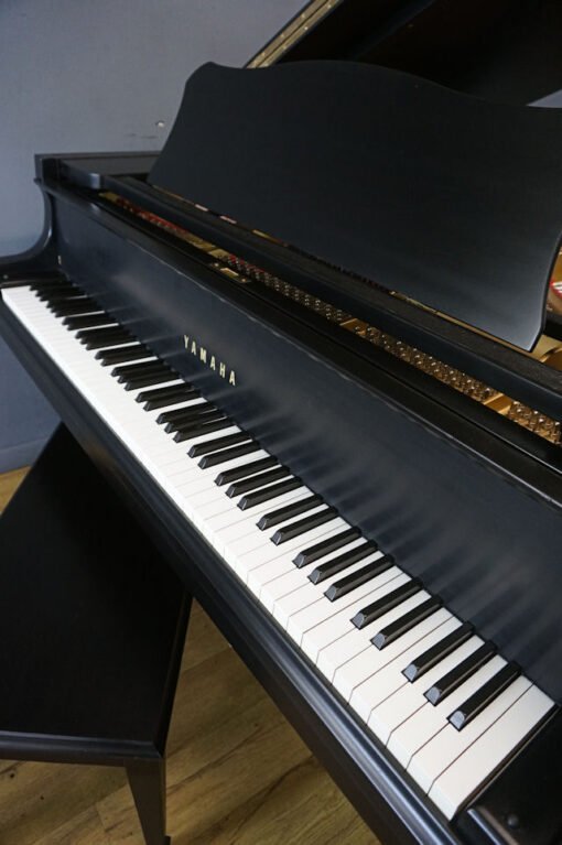 Yamaha Model G1 Baby Grand Piano Ebony Black - Image 5