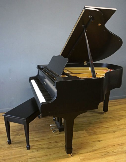 Yamaha Model G1 Baby Grand Piano Ebony Black - Image 8