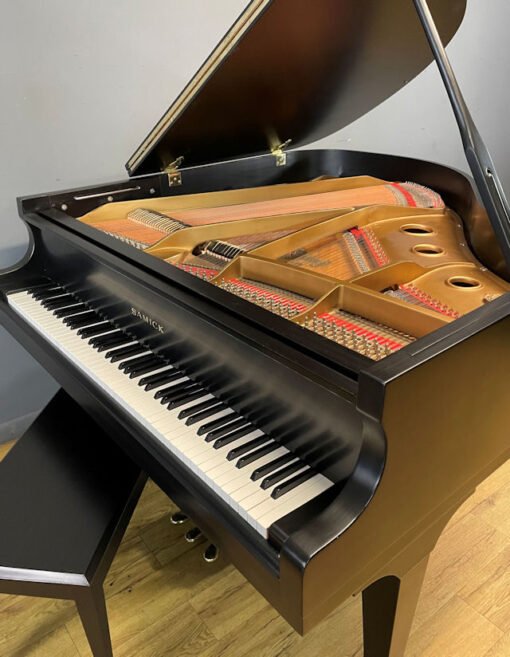 Samick SG-155 Baby Grand Piano Ebony Black $3,995. ($400 downpayment/deposit). - Image 2