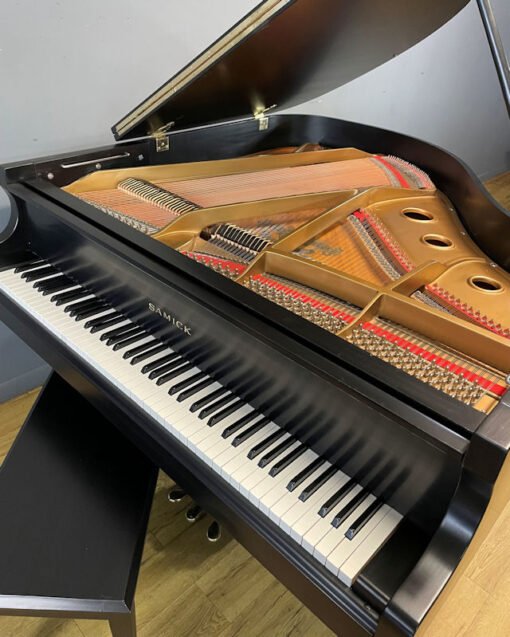 Samick SG-155 Baby Grand Piano Ebony Black $3,995. ($400 downpayment/deposit). - Image 6