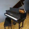 Baby Grand Piano Schiller Satin Black Art Case