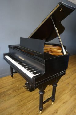Schiller Baby Grand Piano Black Satin
