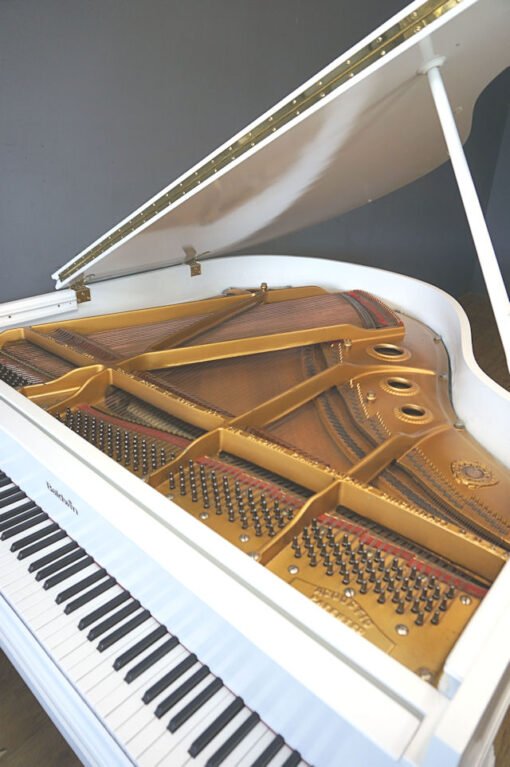 Baldwin Model M Louis XV Baby Grand Piano White - Image 7