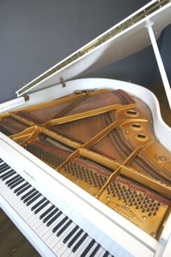 White Baby Grand Piano Baldwin USA 1