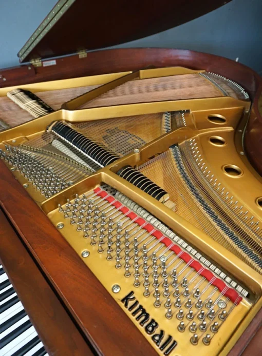 Kimball Baby Grand Piano Viennese Classic Louis XV American Walnut - Image 8