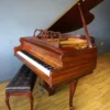 Kimball Baby Grand Piano Viennese Classic Louis XV American Walnut
