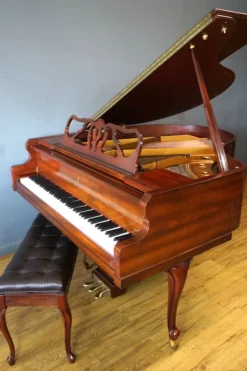 Kimball Viennese Baby Grand Piano Walnut