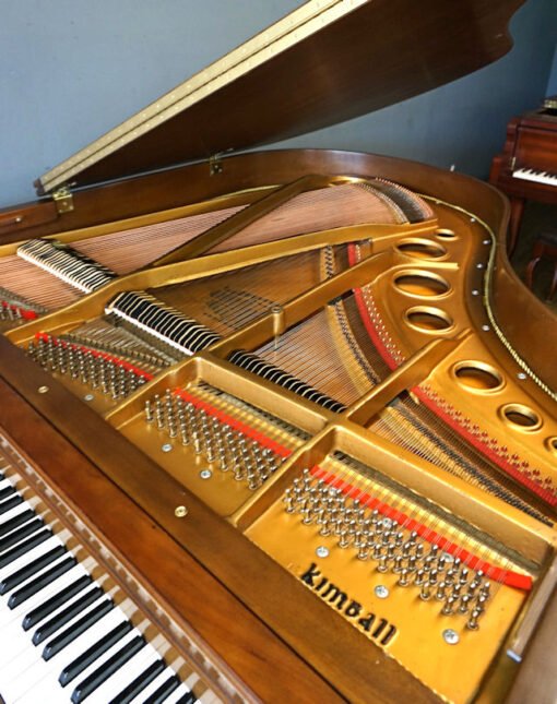 Kimball Viennese Edition Baby Grand Piano American Walnut - Image 7