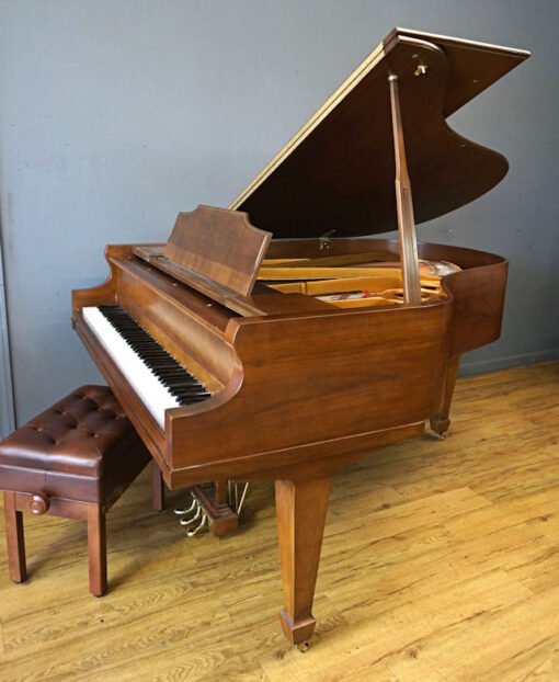 Kimball Viennese Edition Baby Grand Piano American Walnut - Image 2