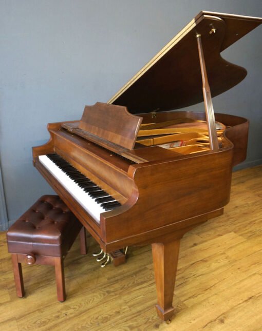 Kimball Viennese Edition Baby Grand Piano American Walnut - Image 4