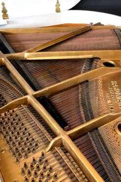 White Baby Grand Piano | Hardman Louis XV Art-Case Designer 12 Hardman Inside