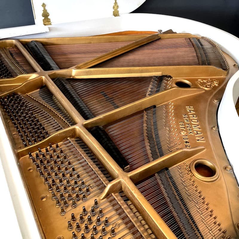 White Baby Grand Piano | Hardman Louis XV Art-Case Designer 5 White Baby Grand Piano | Hardman Louis XV Art-Case Designer - Image 5