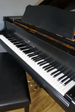 Young Chang G-175 Baby Grand Piano Satin Ebony 15 Young Chang G 175 Keyboard