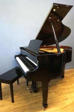 Pearl River Baby Grand Player Piano GP142 Petite Polished Black 11 Pearl River Baby Grand Piano GP 142